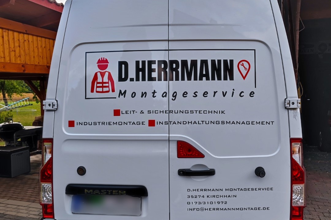 Herrmann Montage Fahrzeugbeklebung