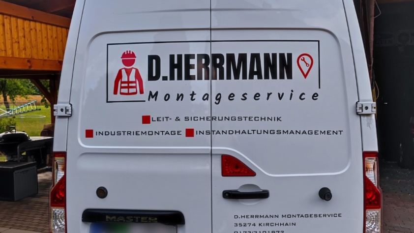 Herrmann Montage Fahrzeugbeklebung
